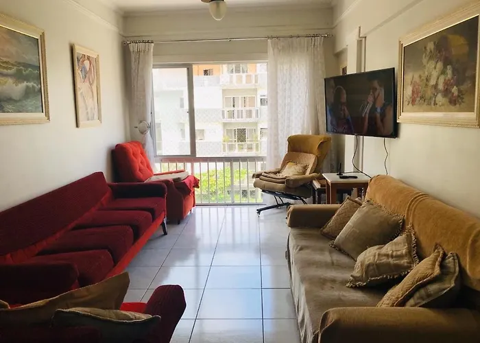 Apartamento Asturias 2 Dorms Ar Cond Guarujá